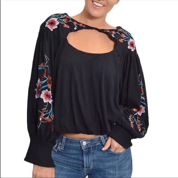 Free People Lita Blouse XS Cinco de Mayo - Picture 2 of 5